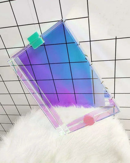 Chic Clear Acrylic Serving Tray for Elegant Teacup Display - Modern Home Essential