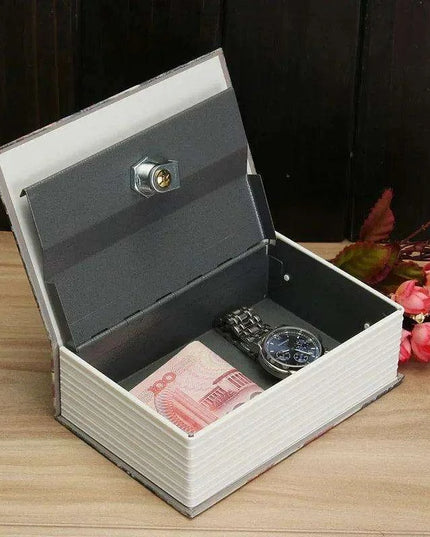 Secret Book Safe with Combination Lock for Concealed Valuables