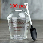 100 pcs with spoon 8