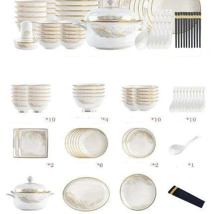 Chic Korean Ceramic Dining Collection for an Exquisite Table Experience