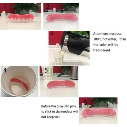 Denture Silicone Kit Silicone Liners Soft Kit Soft Denture Kit Teeth Upper And Lower Set Easy Use Dental care denture-silicone-kit-silicone-liners-soft-kit-soft-denture-kit-teeth-upper-and-lower-set-easy-use-dental-care