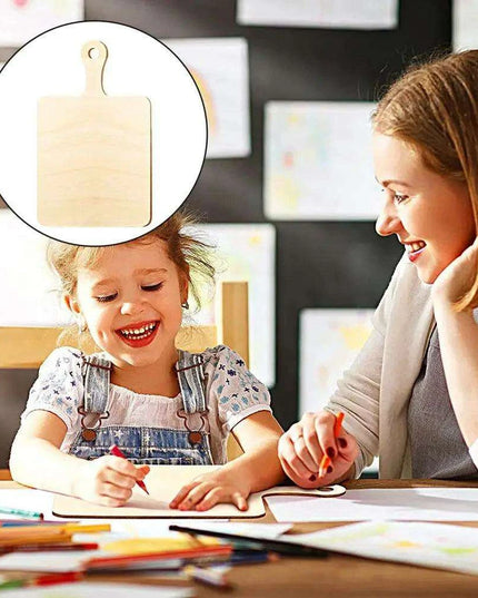 Chic Paddle-Style Wooden Cutting Board - Essential for Every Home Chef