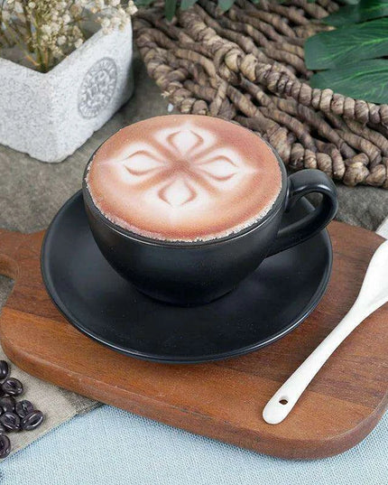 Realistic Decorative Cappuccino Cup for Elegant Home and Event Displays