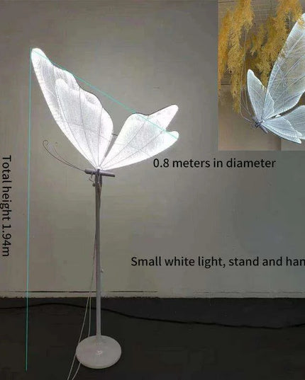 Magical LED Butterfly Wings Pendant Light for Celebratory Moments