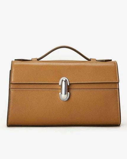 Luxe Genuine Leather Women's Satchel Handbag