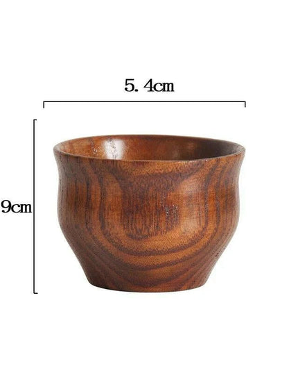 Handcrafted Rustic Spruce Wood Mug - Stylish Natural Drinkware for All Beverages