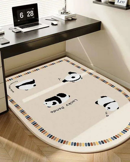 Playful Cartoon Non-Slip Chair Mat - Fun and Functional Office Accessory