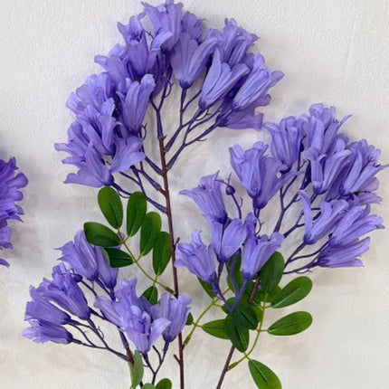 Shop1105184570 Artificial Jacaranda Branch - Faux Purple Flowers, Dura