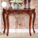 Elegant Vintage Solid Wood Console Table for Hallway – Timeless European Charm