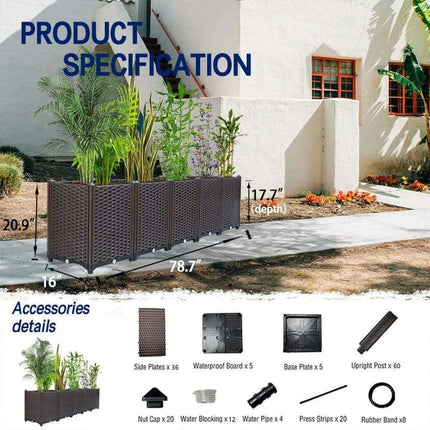 Transform Your Outdoor Space with Versatile Raised Garden Planters