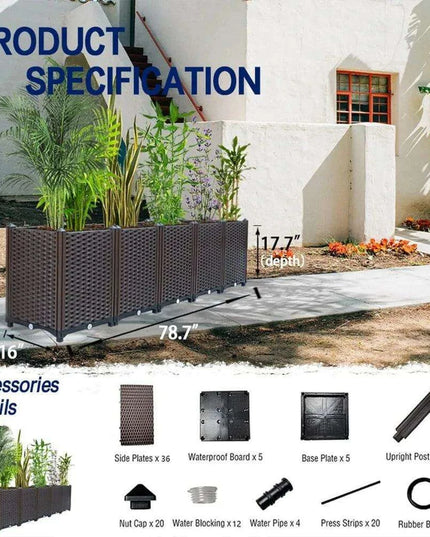 Transform Your Outdoor Space with Versatile Raised Garden Planters