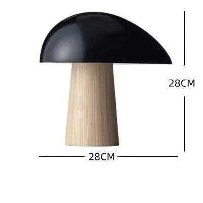 Sleek Contemporary Mushroom LED Table Lamp - Perfect for Home and Office Use - Comes with 1-Year Warranty