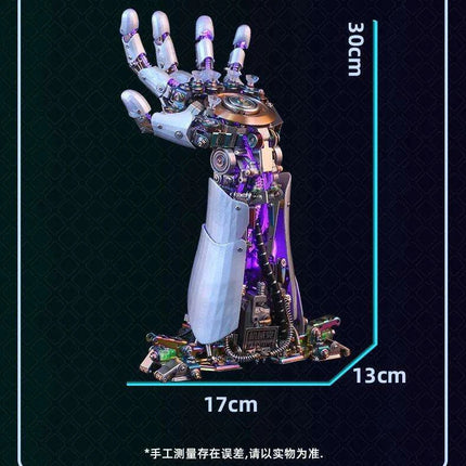 Intricate 1220-Piece 3D Metal DIY Model Kit