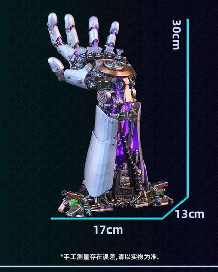 Intricate 1220-Piece 3D Metal DIY Model Kit