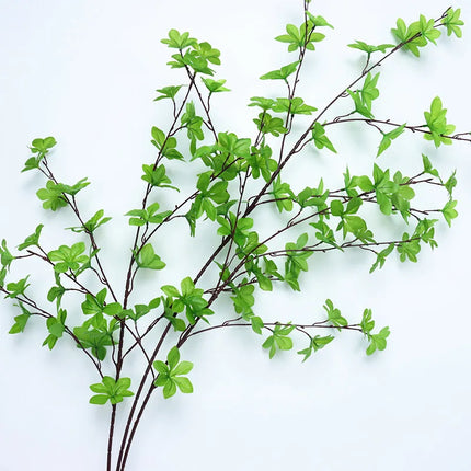 7-up Store 100cm Hanging Clock Tree - Realistic Potted Green Plant Dec