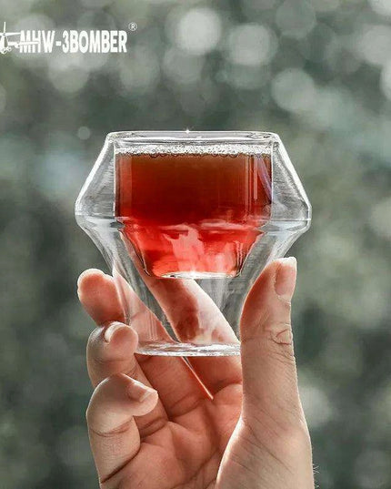 Elegant Double Wall Glass Coffee Set for a Luxurious Brewing Experience