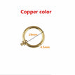 Copper color 29mm