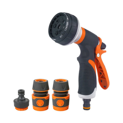8-Mode High Pressure Garden Hose Nozzle
