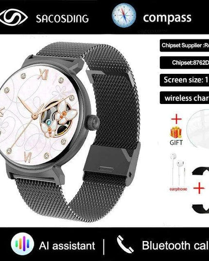 Smart Bluetooth Calling Fitness Tracker Smartwatch with Touchscreen