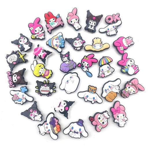 Kuromi Delight Shoe Charm: Whimsical Footwear Enhancement