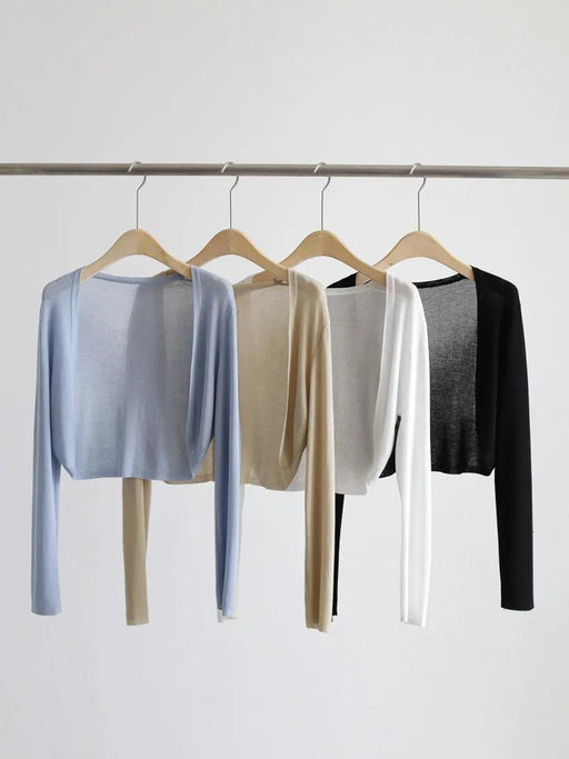 Elegant Women's Lightweight Sweetheart Cardigan for Spring/Summer Style