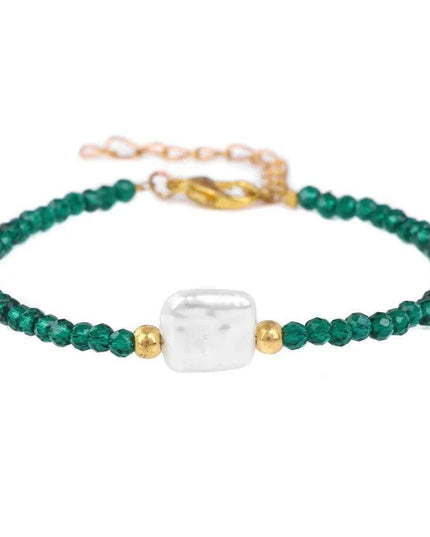 Charming Cat Lovers Beaded Bracelet - Colorful 3mm Jewelry Gift for Women and Girls