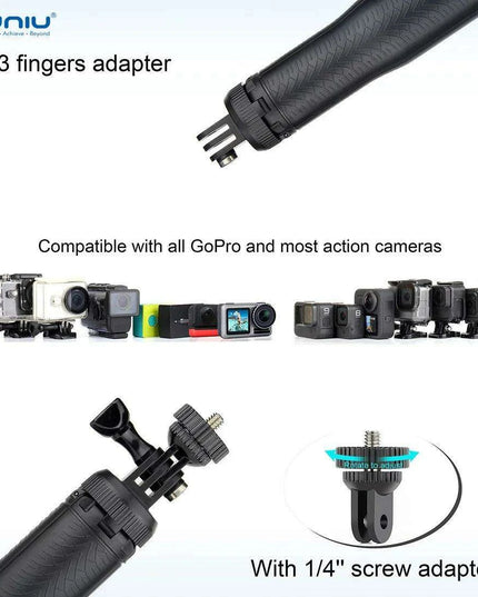 Multi-Functional Floating Action Camera Pole and Tripod Bundle for Water Photography