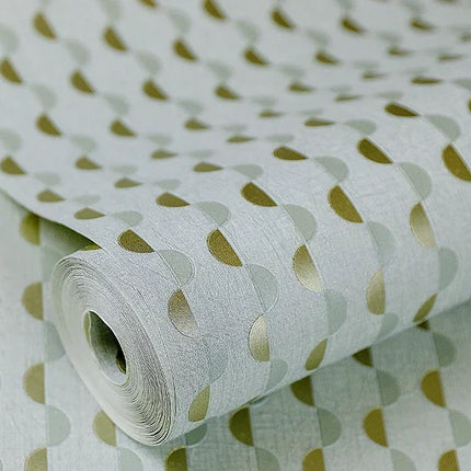 Moda Dark Brown Polka Dot Wallpaper Peel Ready Washable Waterproof