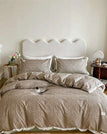 D / Full-4pcs / Flat Bedsheet