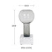 Sleek Modern Glass Vase Collection with Elegant Marble Base for Home Aesthetics and Plant Display