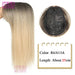 Bangs & Volume: Clip-In Hair Topper for Instant Transformation
