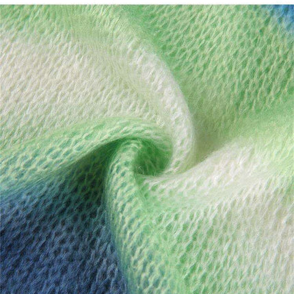 Chic Striped Bell Sleeve Dress with Back Cutout - Sophisticated Women's Fashion by JakotoNew