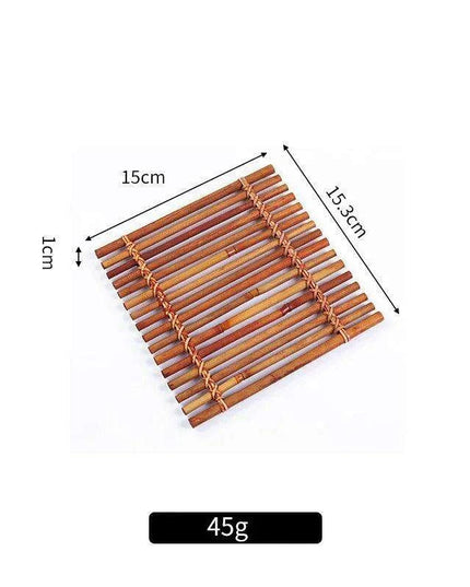 Artistic Bamboo Sushi Platter - Elegant Japanese Serving Tray