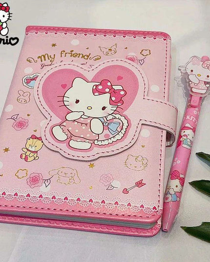 Charming Sanrio Characters Stationery Set with Gel Pens and Planner for Organization