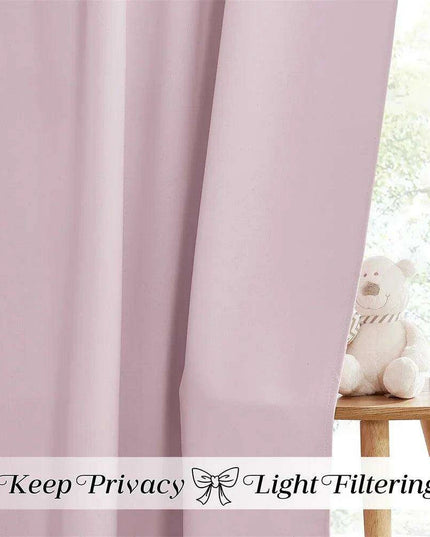Elegant Ruffled Faux Silk Satin Blackout Curtains - Timeless Luxury