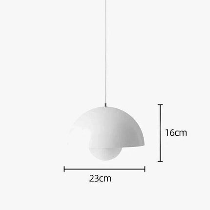 Nordic Inspired Iron Pendant Lamp: Elegant Lighting for Contemporary Spaces