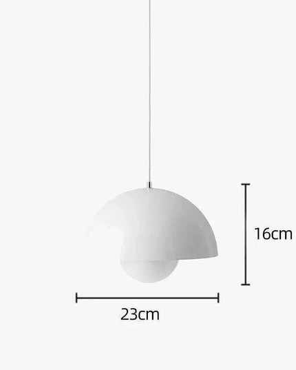Nordic Inspired Iron Pendant Lamp: Elegant Lighting for Contemporary Spaces