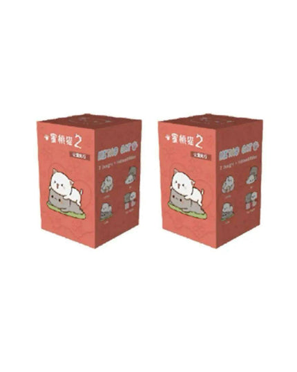 Kawaii Mitao Cat Series 2 Surprise Blind Box Figures - Adorable Lucky Cat Collectibles for Home Decor and Gifting