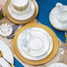 Refined White Ceramic Tableware Collection