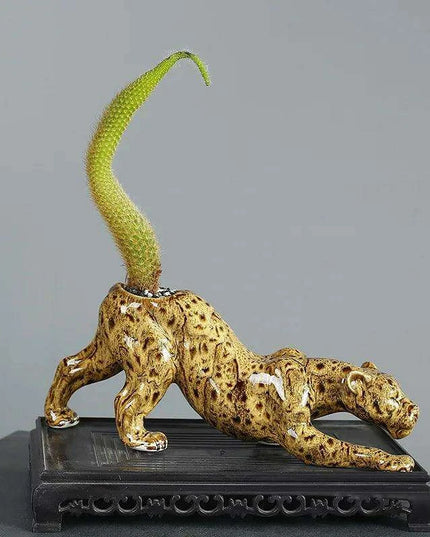 Playful Animal-Inspired Ceramic Planters for a Whimsical Garden Experience