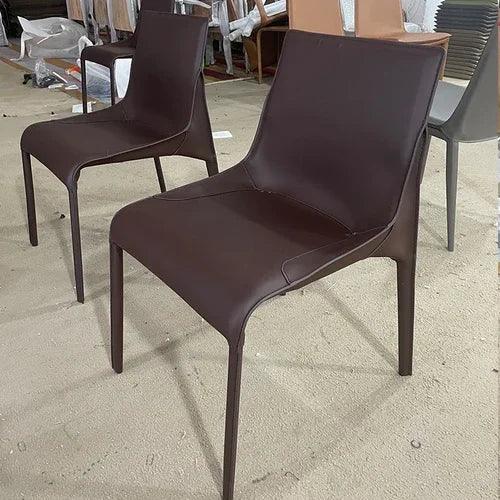 Luxurious Modern Leather Dining Chair for Elegant Home Decor