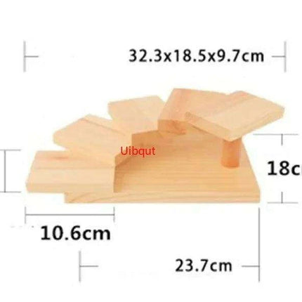 Handcrafted Pine Wood Sushi Boat - Elevate Your Japanese Dining Experience