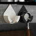 All-in-One Wall Mount Coffee Filter Organizer for Various Portafilter Sizes