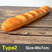Elegant Artificial French Baguette Home Decor for Kitchen and Display