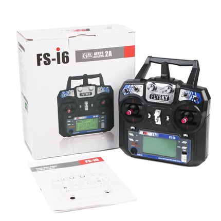 Flysky FS-i6 2.4G 6CH Radio Transmitter with Optional Receivers