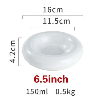 Artisan Japanese Ceramic Dinner Plates Set with Unique Artistic Patterns for Gourmet Dining