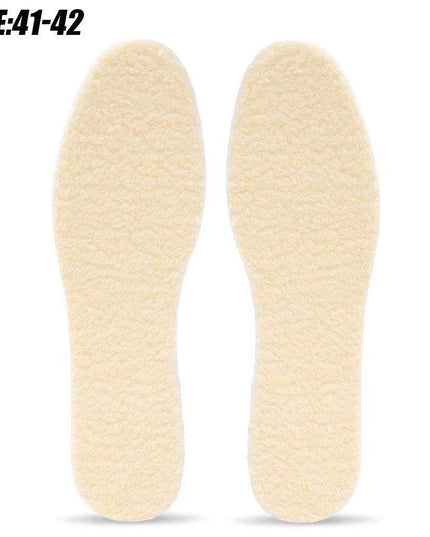 Plush Heated Insoles for Ultimate Winter Warmth - Cashmere-Like Thermal Shoe Pads for Cold Adventures