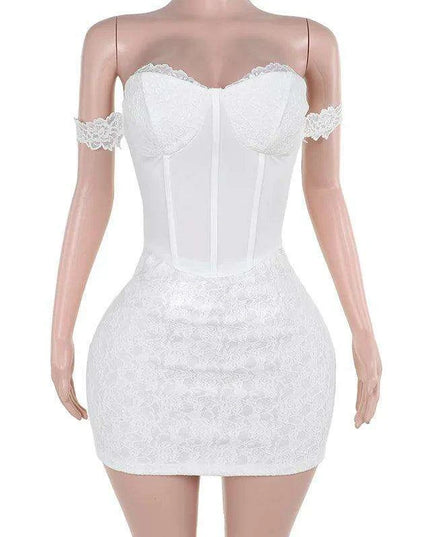 Strapless Backless Sexy Mini Dress