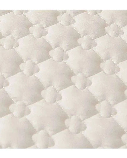 Luxurious Summer Quilted Bedspread for Couples - King Size White Bedding (180x200cm)