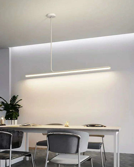 Modern Scandinavian LED Pendant Light with Remote Dimming - Chic Fixture for Dining and Home Bar Areas